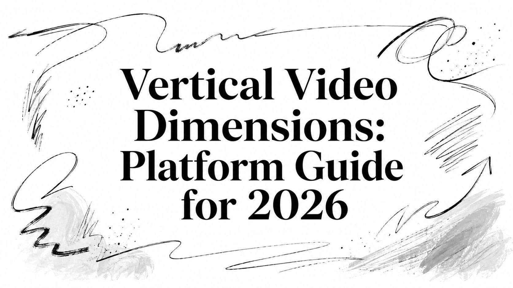 Vertical Video Dimensions: Platform Guide for 2026
