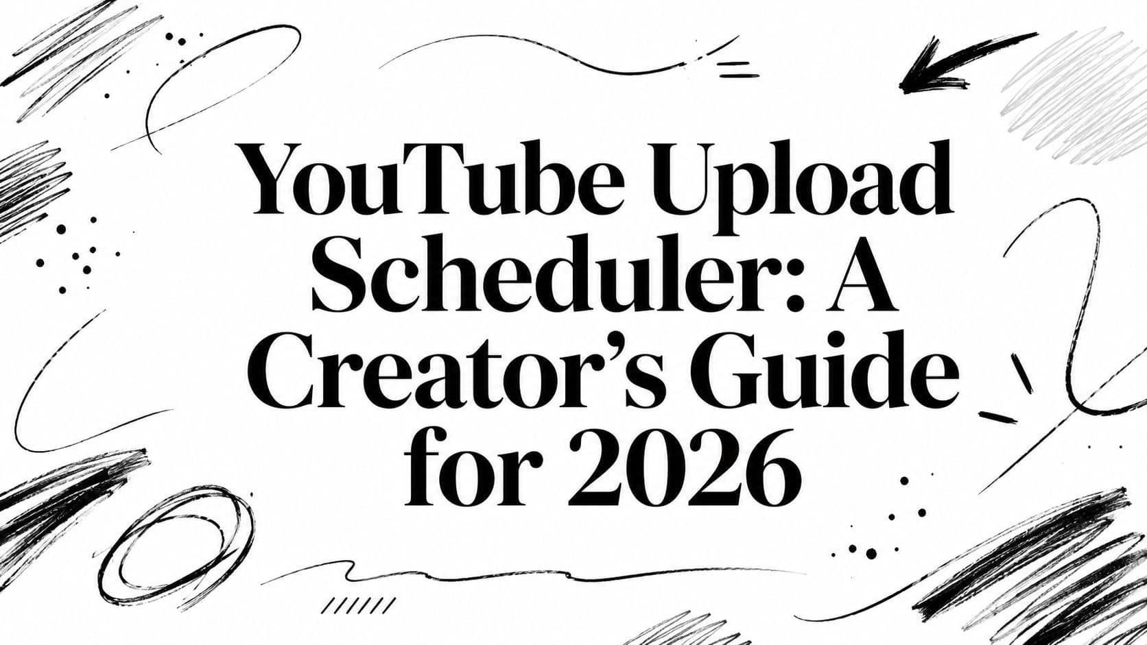 YouTube Upload Scheduler: A Creator's Guide for 2026