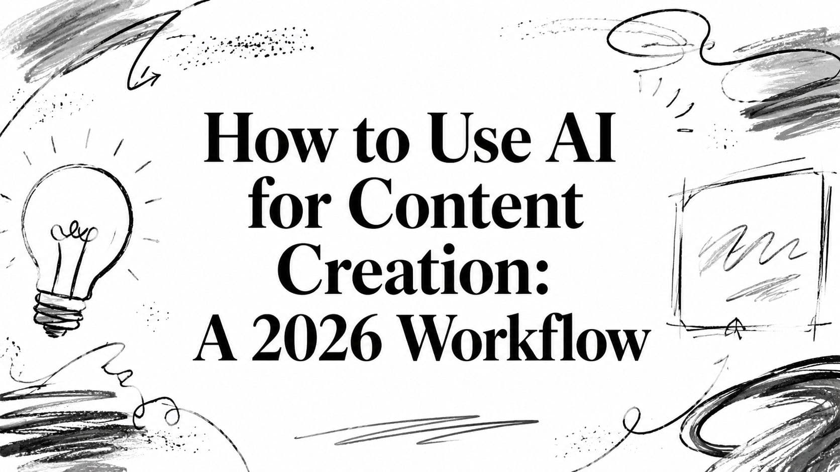 How to Use AI for Content Creation: A 2026 Workflow