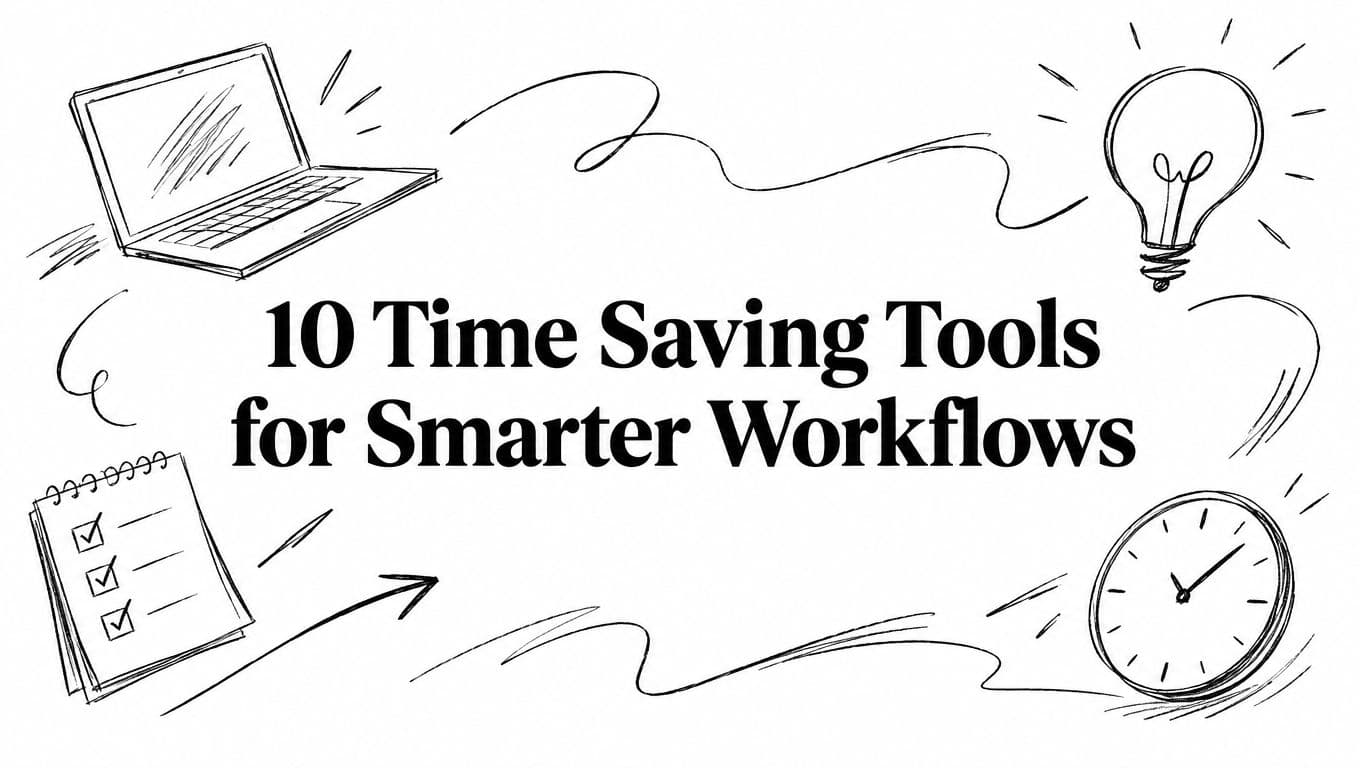 10 Time Saving Tools for Smarter Workflows