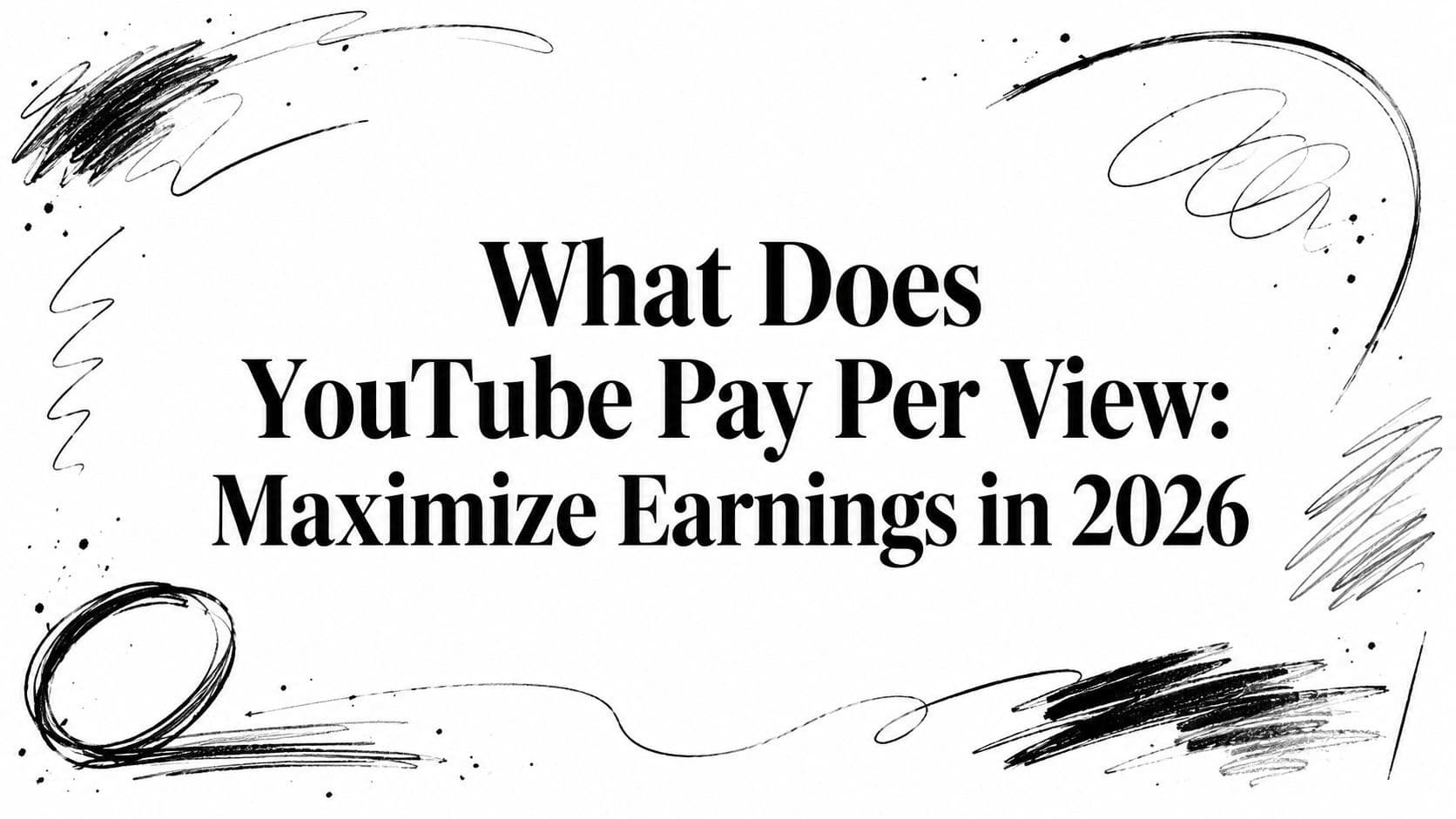 What Does YouTube Pay Per View: Maximize Earnings in 2026