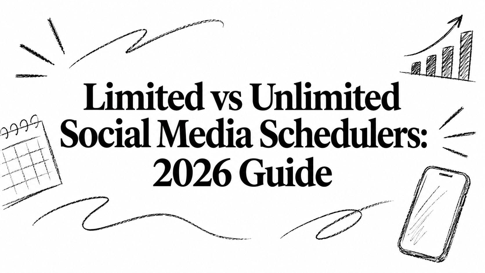 Limited vs Unlimited Social Media Schedulers: 2026 Guide