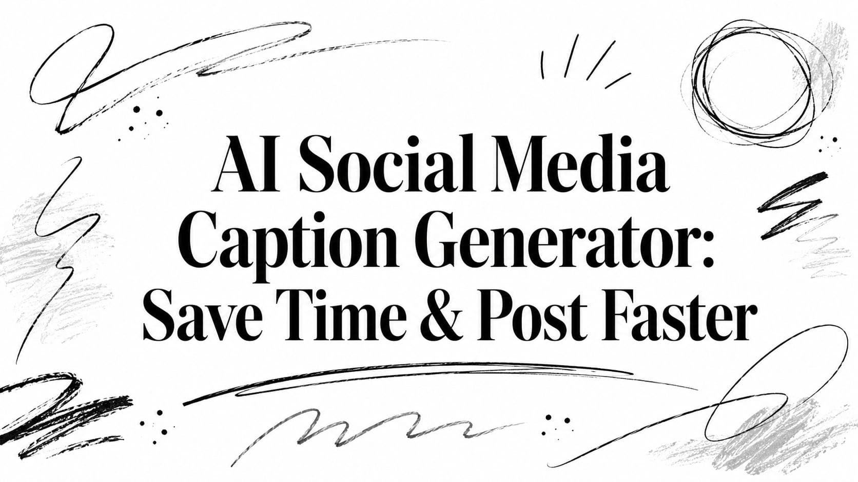 AI Social Media Caption Generator: Save Time & Post Faster