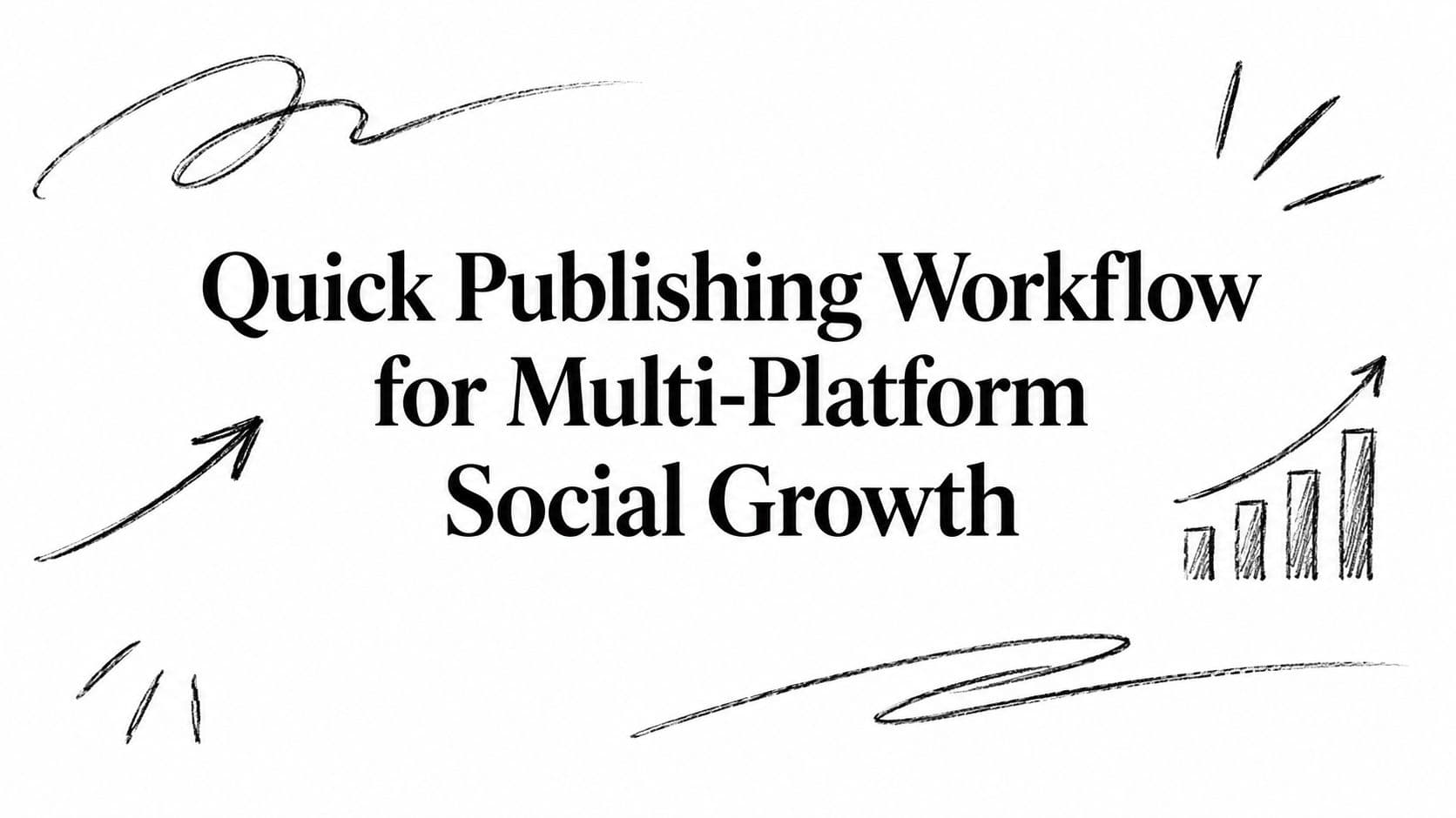 Quick Publishing Workflow for Multi-Platform Social Growth